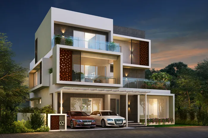 Luxury residential villas project experience